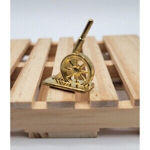 Monopoly Replacement Deluxe Edition Gold Metal Token Cannon